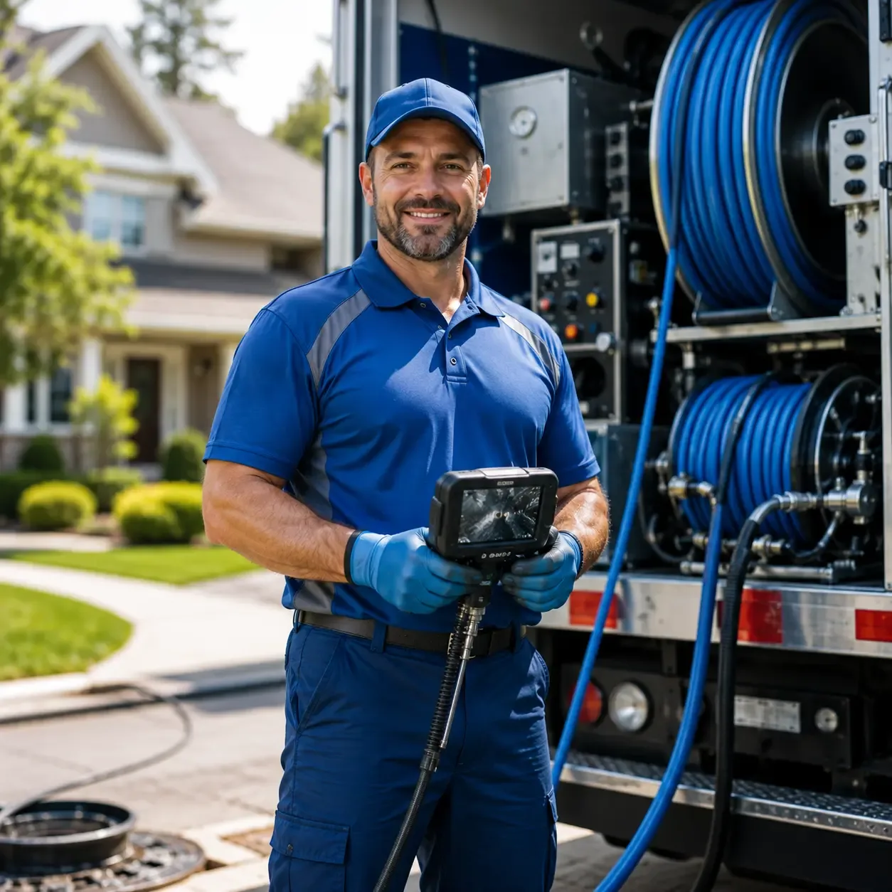 Local outdoor drain cleaning specialists in Bridgman, MI